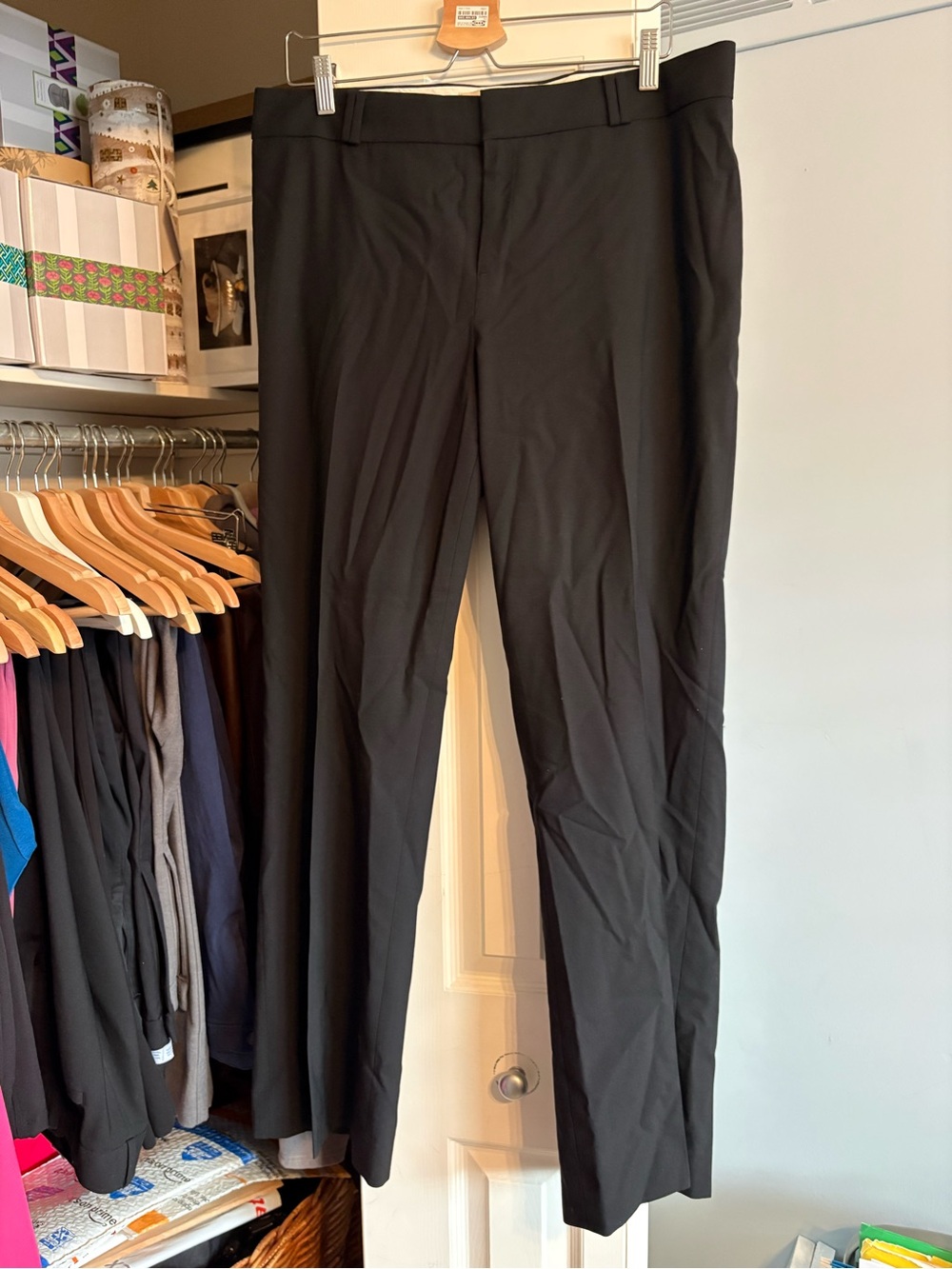 Women’s Banana Republic Jackson Curvy Fit Black Dress Pants